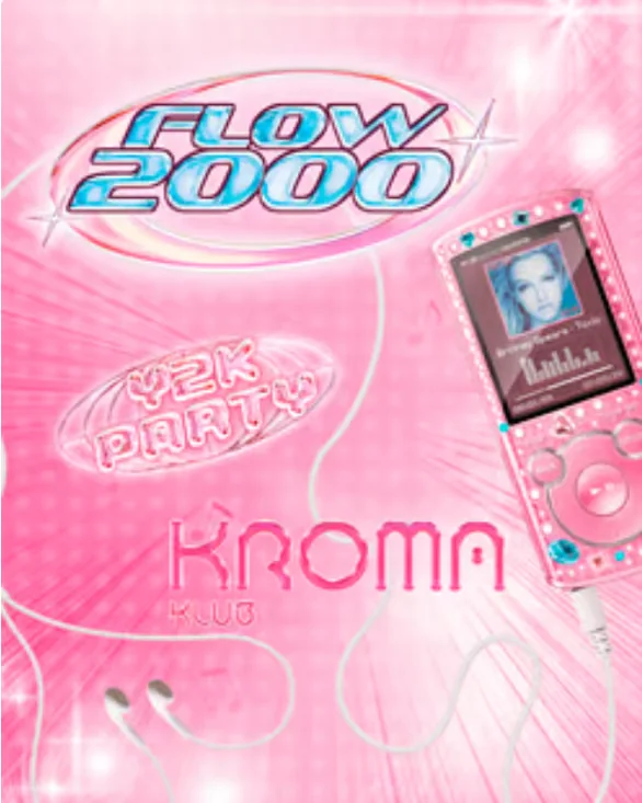 Cartel de flow 2000