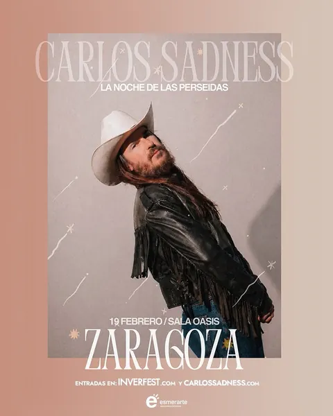 Cartel de CARLOS SADNESS