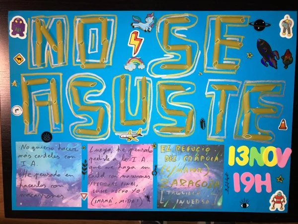 Cartel de PAQUILLO NOSEASUSTE