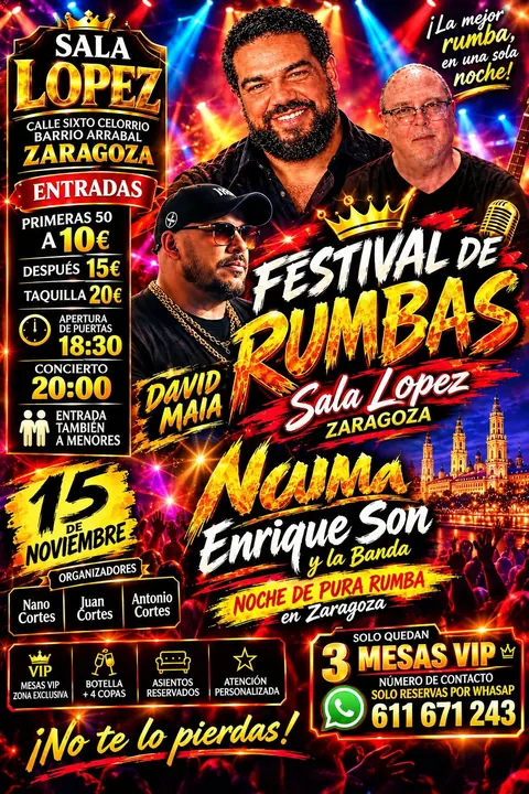 Cartel de FESTIVAL DE RUMBAS