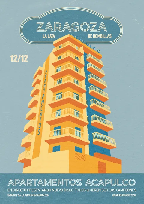 Cartel de APARTAMENTOS ACAPULCO