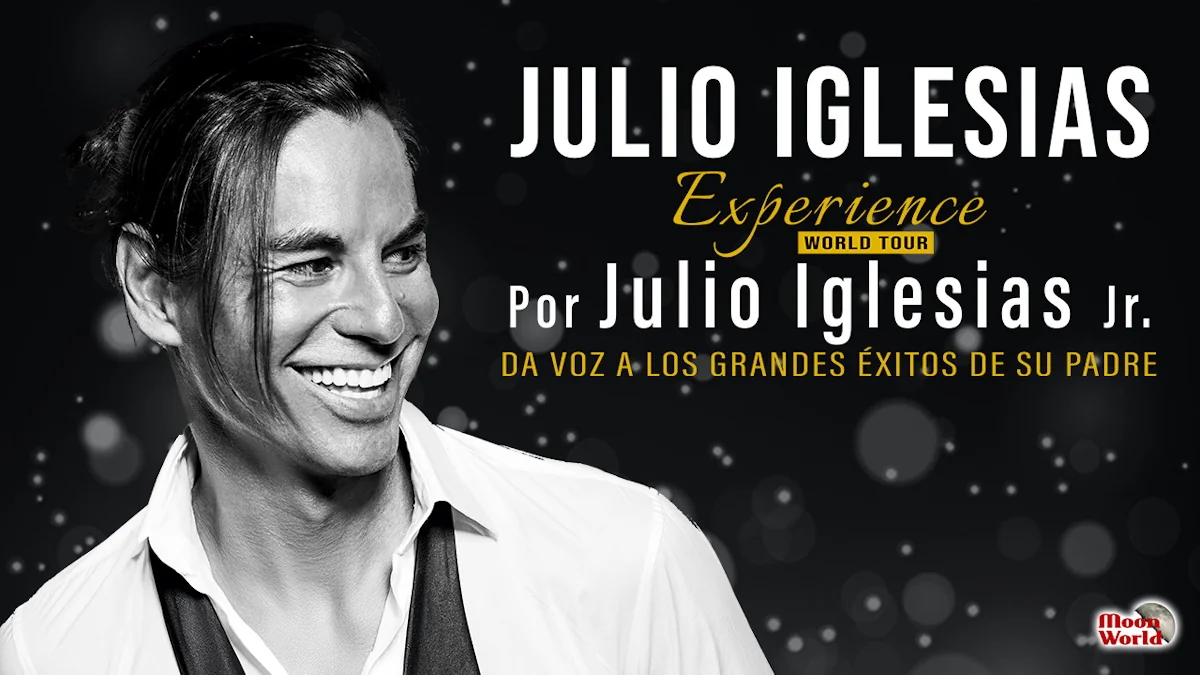 Cartell de JULIO IGLESIAS Experience por JULIO IGLESIAS Jr.