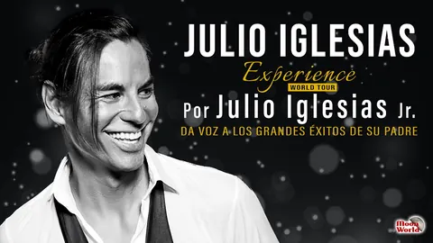 Cartell de JULIO IGLESIAS Experience por JULIO IGLESIAS Jr.
