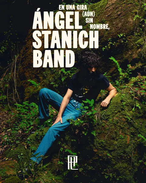 Cartel de Ángel Stanich Band