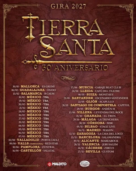 Cartel de TIERRA SANTA