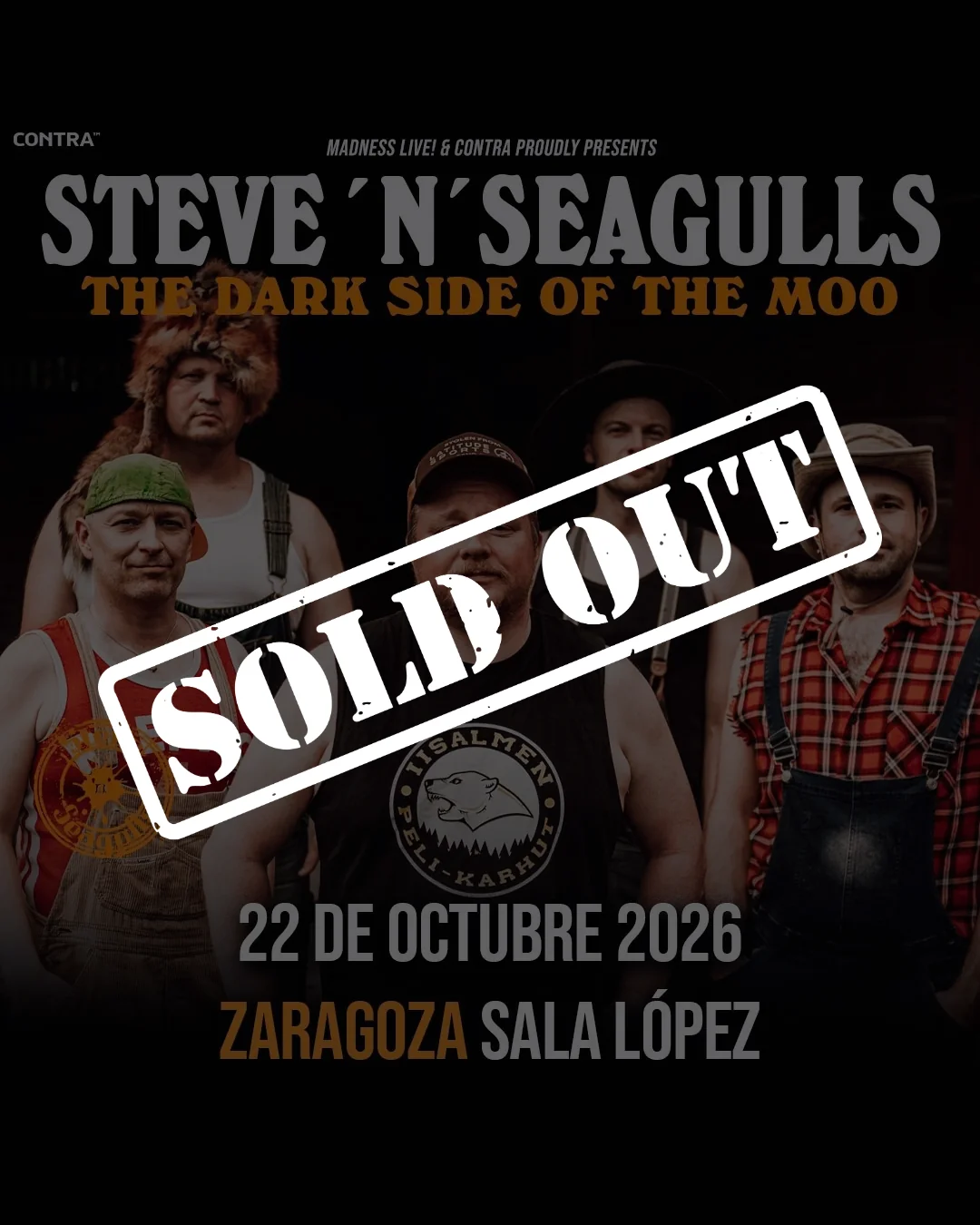 Cartel de Steve’n’Seagulls