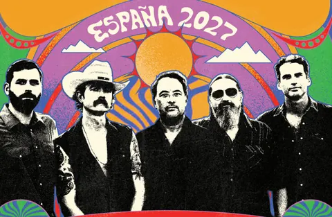 Cartel de THE PINK STONES + RESTOS
