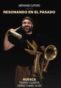 Cartel de ABRAHAM CUPEIRO. RESONANDO EL PASADO