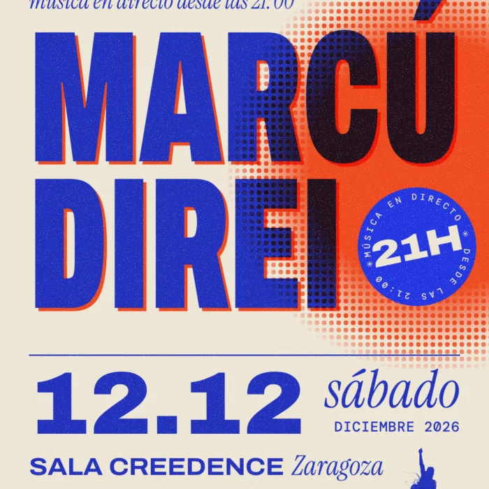 Cartel de MARCÚ + DIREI
