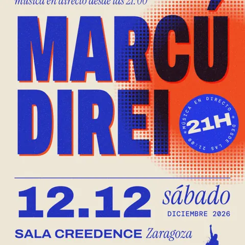 Cartel de MARCÚ + DIREI