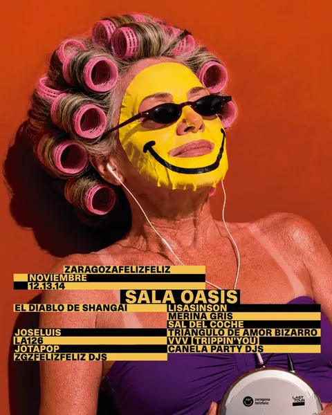 Cartel de Zaragoza Feliz Feliz